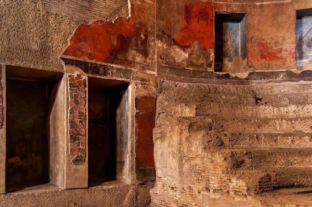 Auditorium of Maecenas 7 Auditorium of Maecenas, the monument today