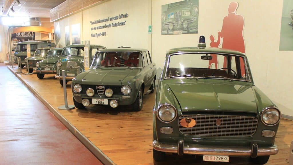 Museo delle auto della Polizia di Stato