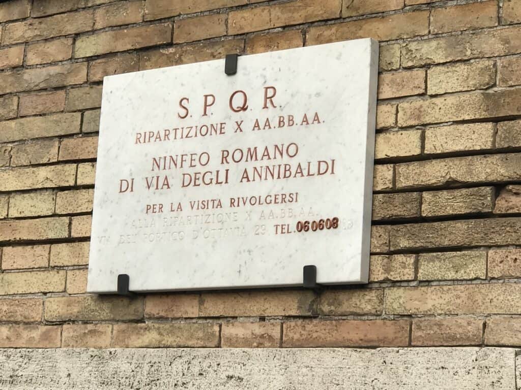 Ninfeo degli Annibaldi