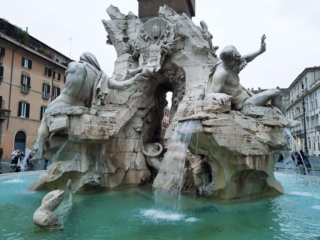 Fontana dei Quattro Fiumi - Piazza Navona