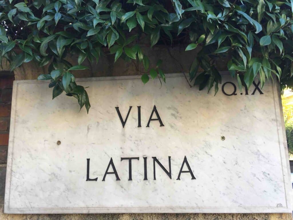 Ipogeo di Via Dino Compagni | Catacomba via Latina 258 - Roma
