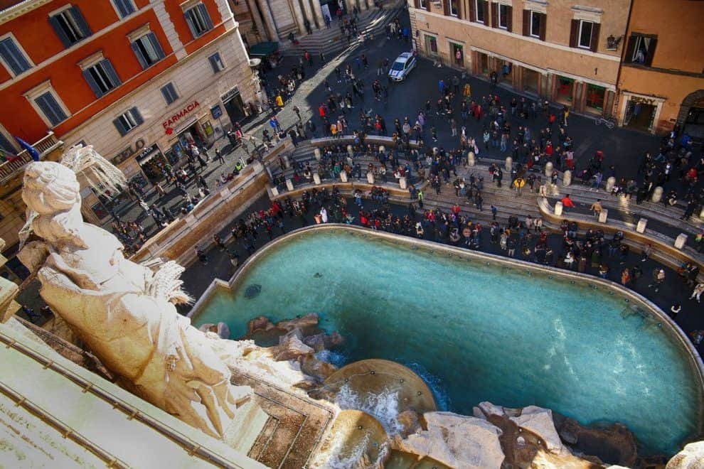 Palazzo Poli - Fontana di Trevi