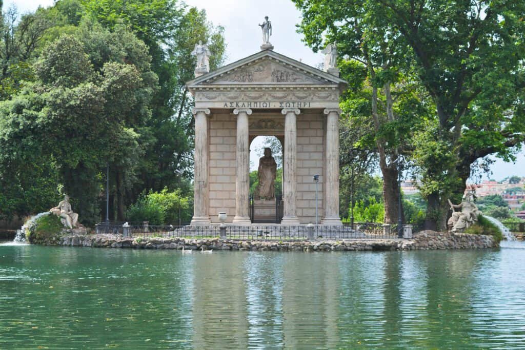 Villa Borghese - Tempio di Esculapio