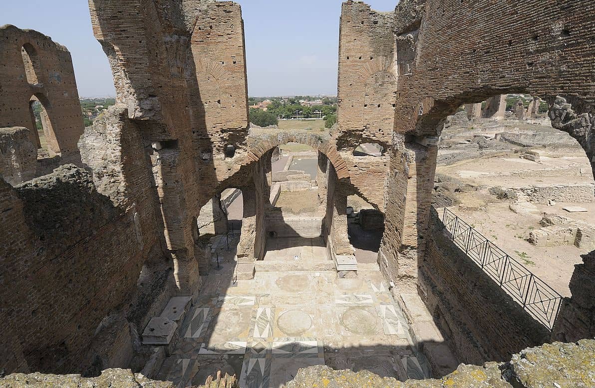 Ruins of the Villa dei Quintili on the Appia