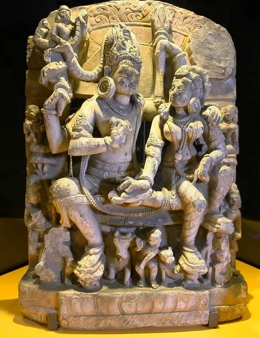 Scultura di Shiva dalle collezioni del Museo nazionale d'arte orientale Giuseppe Tucci, Museo delle Civiltà