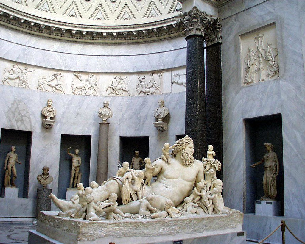 Statua del Nilo - Musei Vaticani- Braccio Nuovo del Museo Chiaramonti