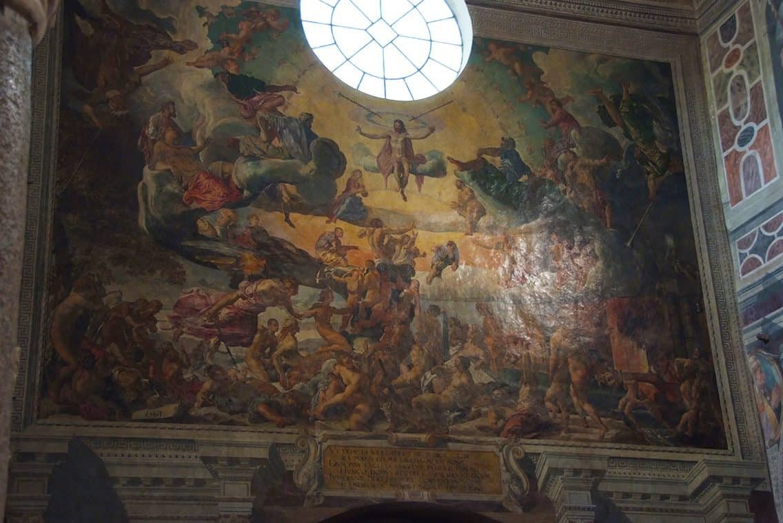 Abbazia di Farfa - Giudizio Universale di Dirck Barendsz (1561)