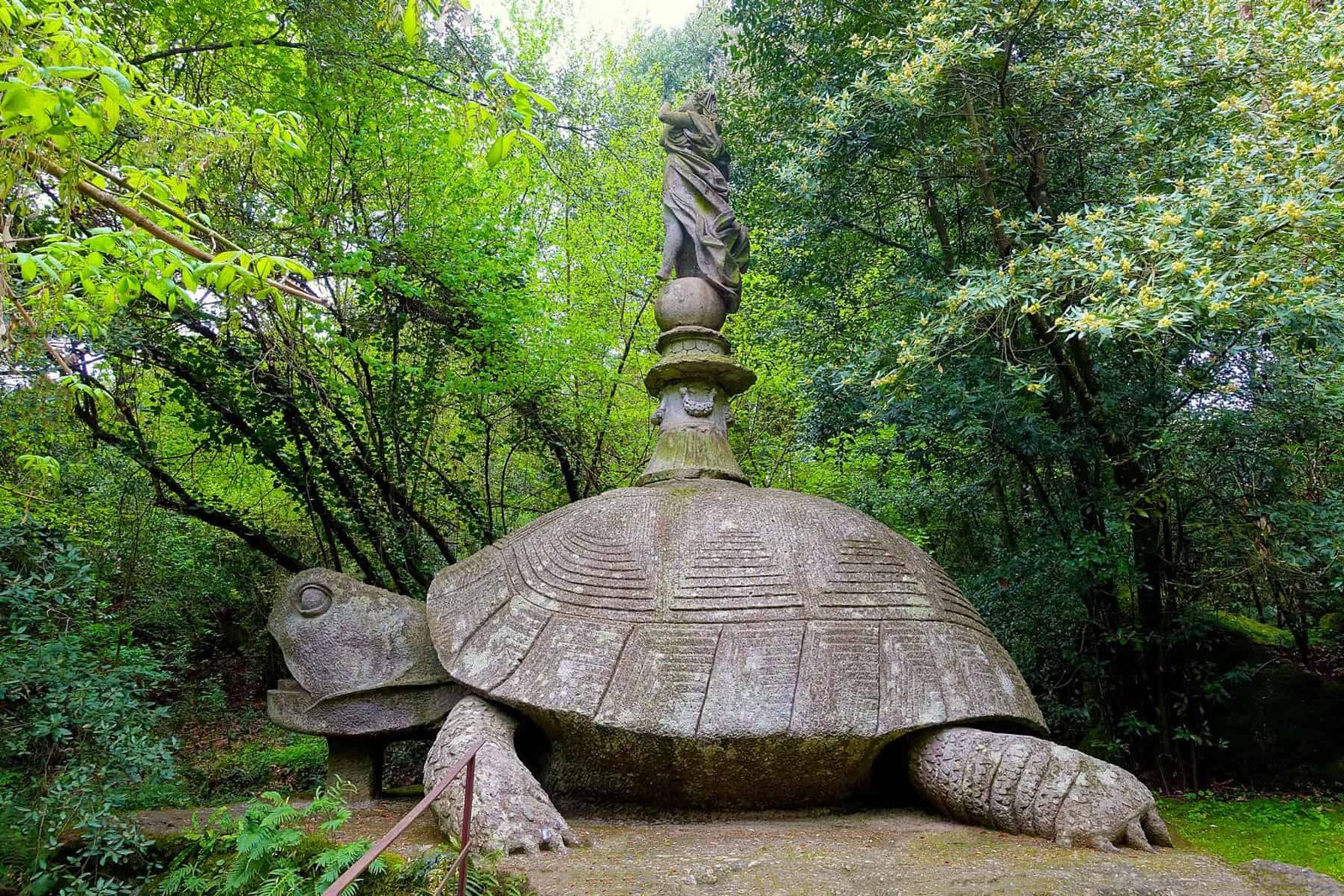 Parco dei Mostri Tartaruga Bomarzo Viterbo