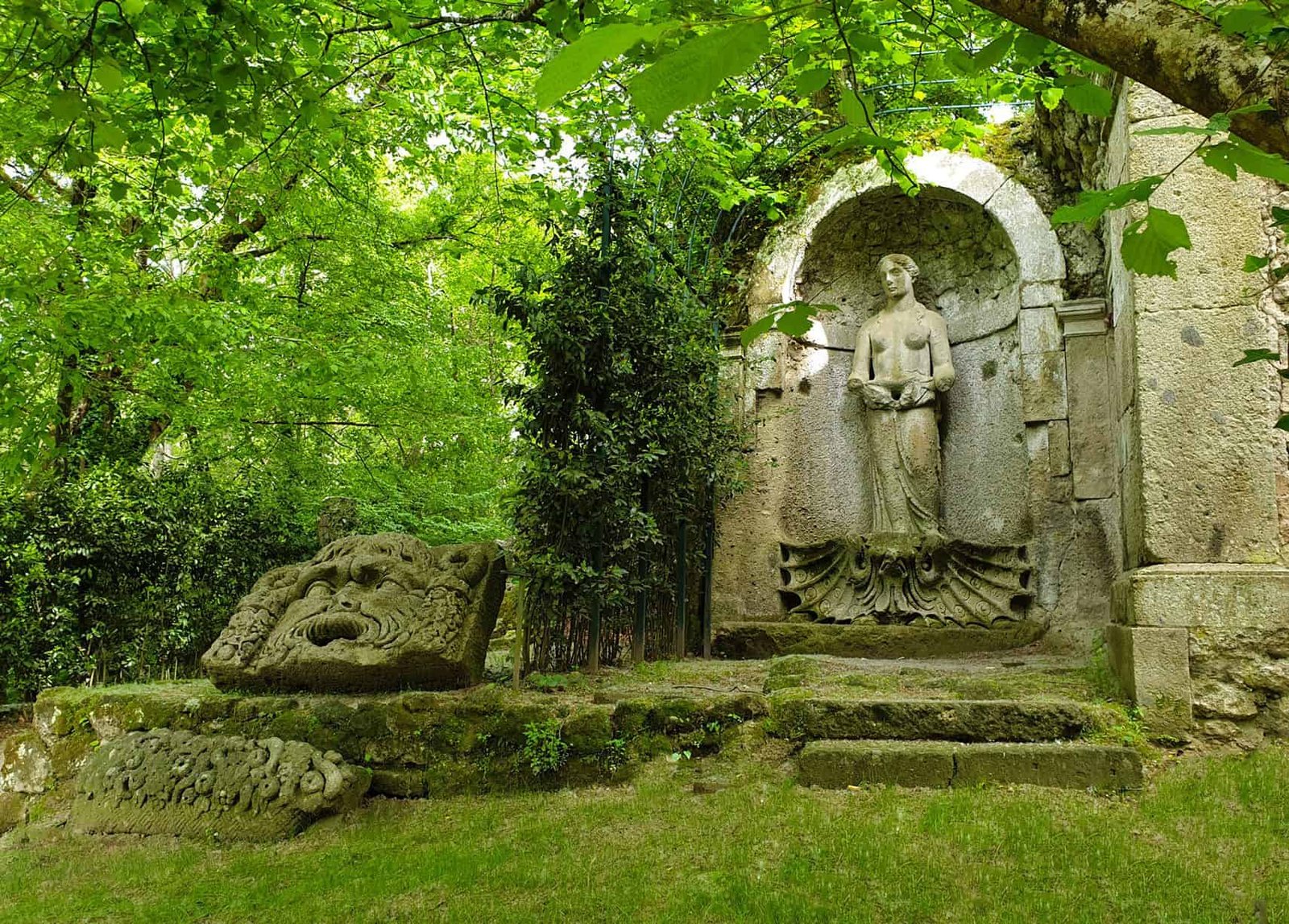 Parco dei Mostri Venere sulla conchiglia