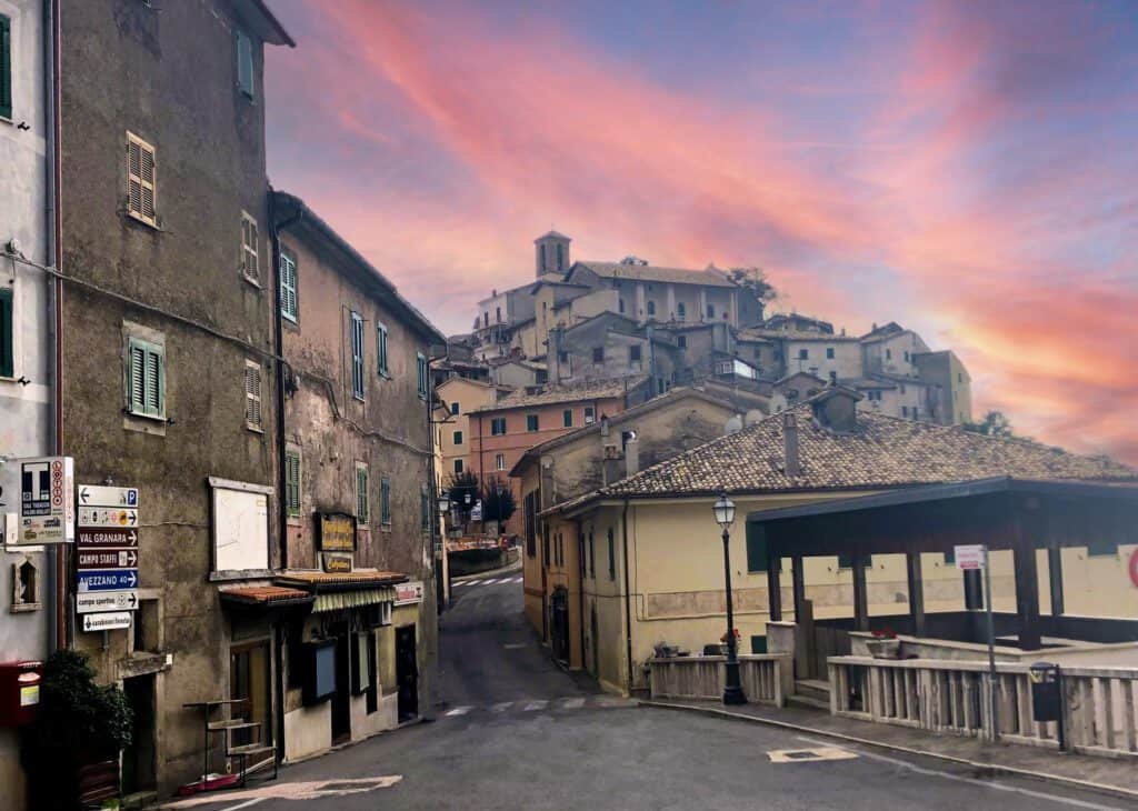 Filettino (FR) - borgo di montagna
