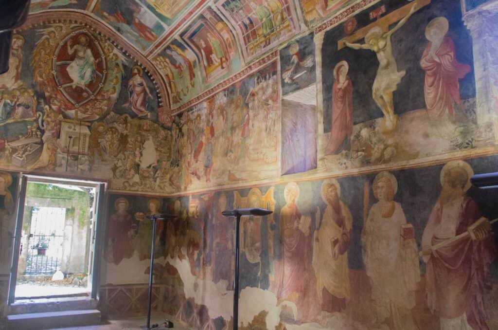 Gli affreschi dell'Oratorio della Santissima Annunziata - Cori (LT)