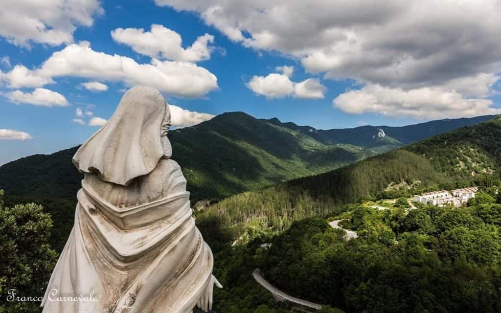 I Monti Simbruini dal belvedere di Filettino (FR)