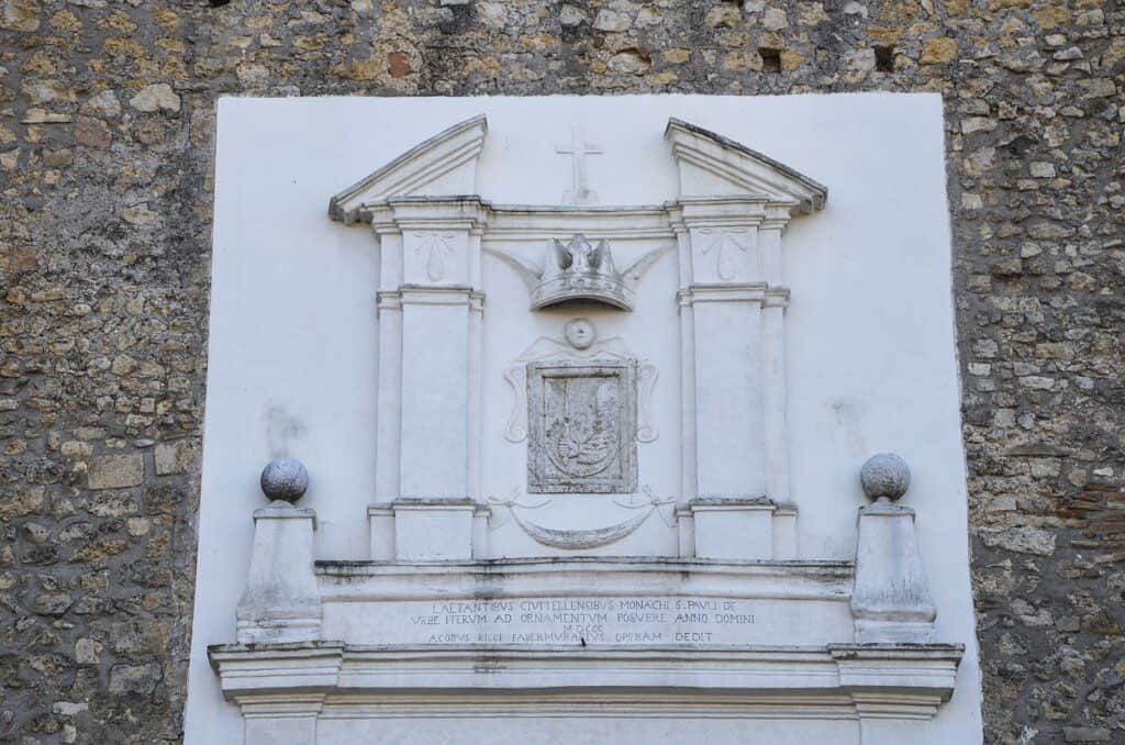Porta del Castello abbaziale di Civitella San Paolo