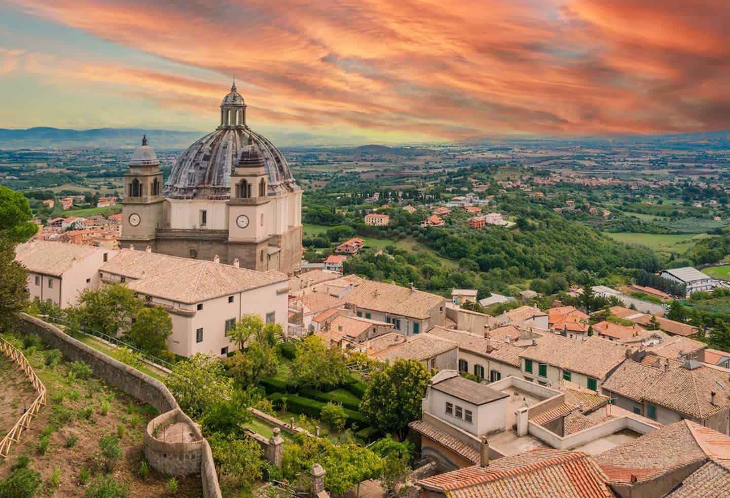Panorama dalla Rocca di Montefiascone (VT)