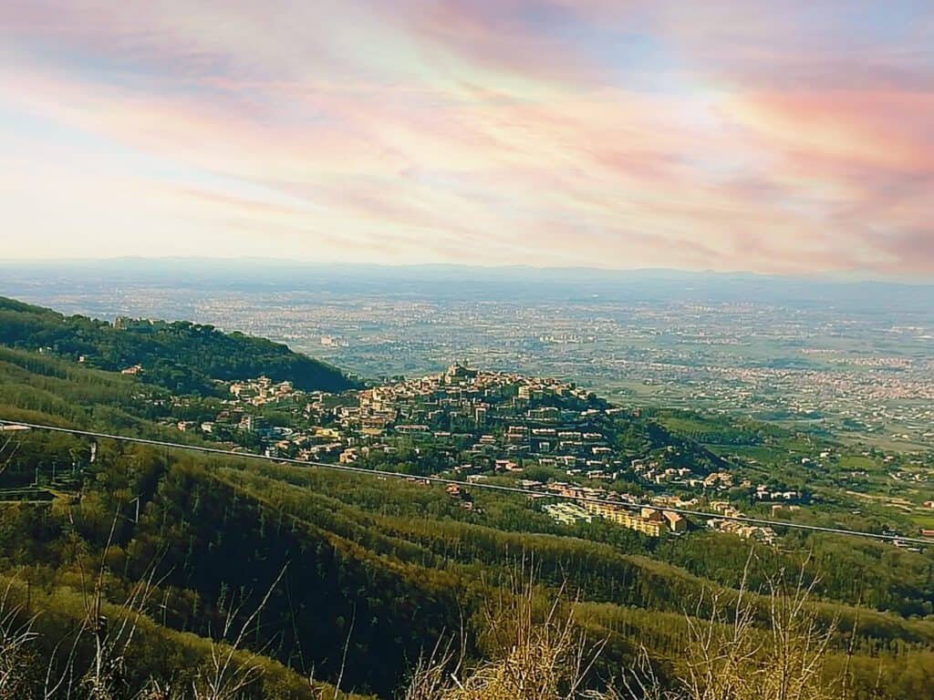 vista da Rocca Priora (RM)
