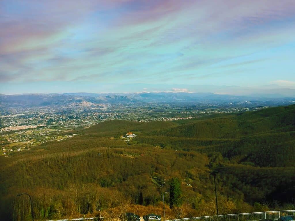vista da Rocca Priora (RM)