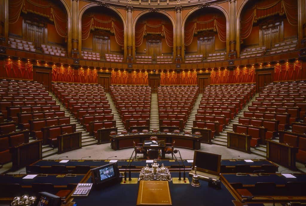 Aula Legislativa di Palazzo Montecitorio - Camera dei Deputati