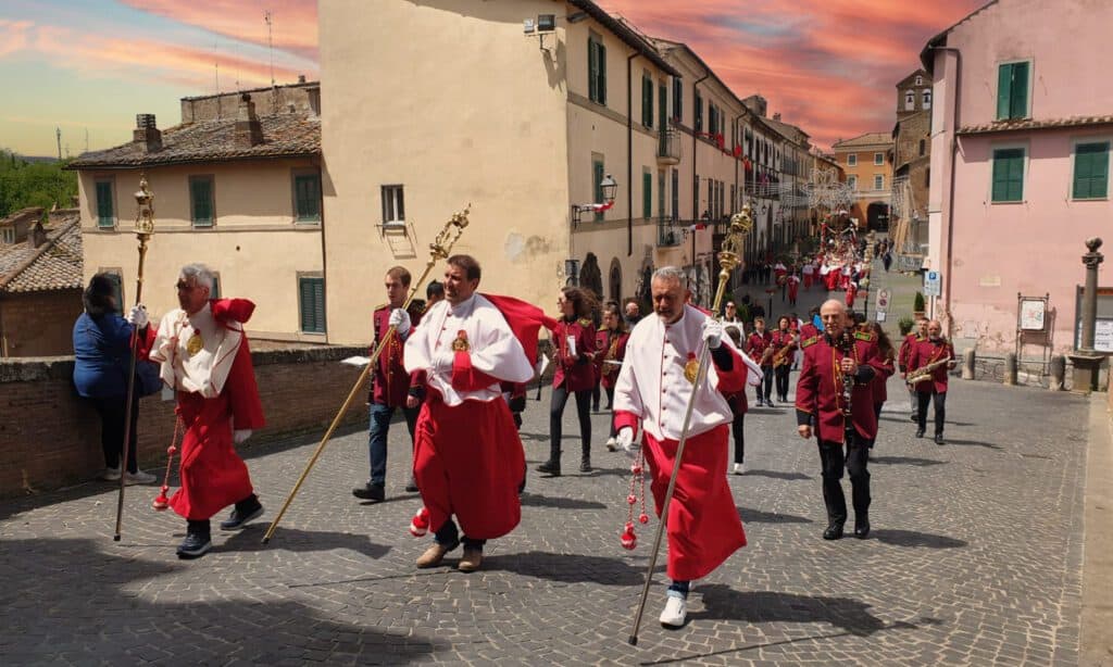 Capranica (VT) processione