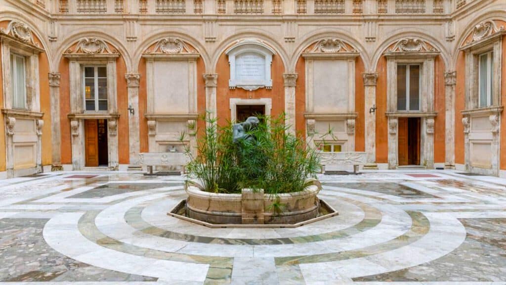 Cortile d'Onore di Palazzo Madama - Senato della Repubblica Italiana