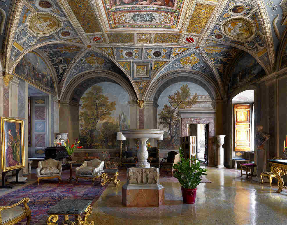 Palazzo Colonna Appartamento della Principessa Isabelle - Sala della Fontana