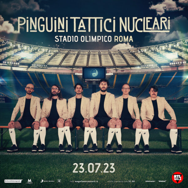 Pinguini Tattici Nucleari live a Roma 23 e 24 Luglio 2023 Stadio Olimpico
