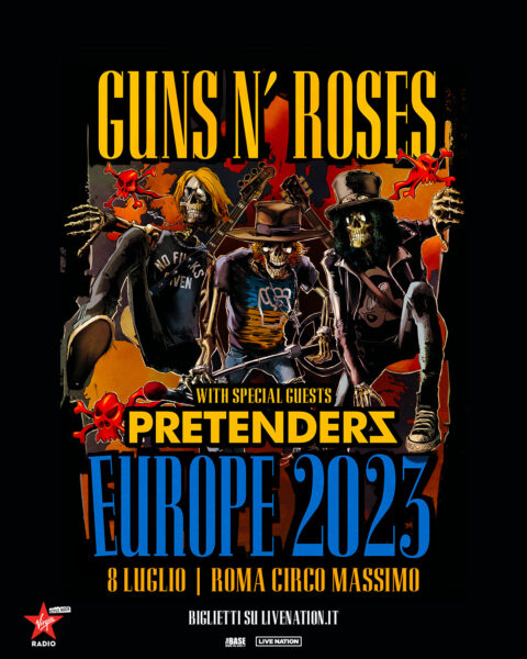 Guns n’ roses live a Roma Sabato 8 Luglio 2023 Circo Massimo