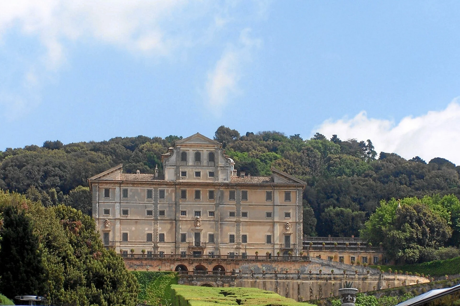Villa Aldobrandini in Frascati 2 Villa Aldobrandini in Frascati 1