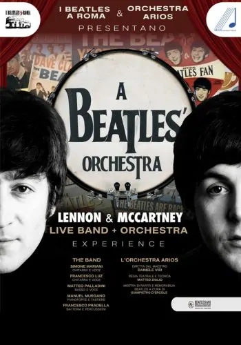 La locandina di A Beatles' Orchestra al Teatro Ghione