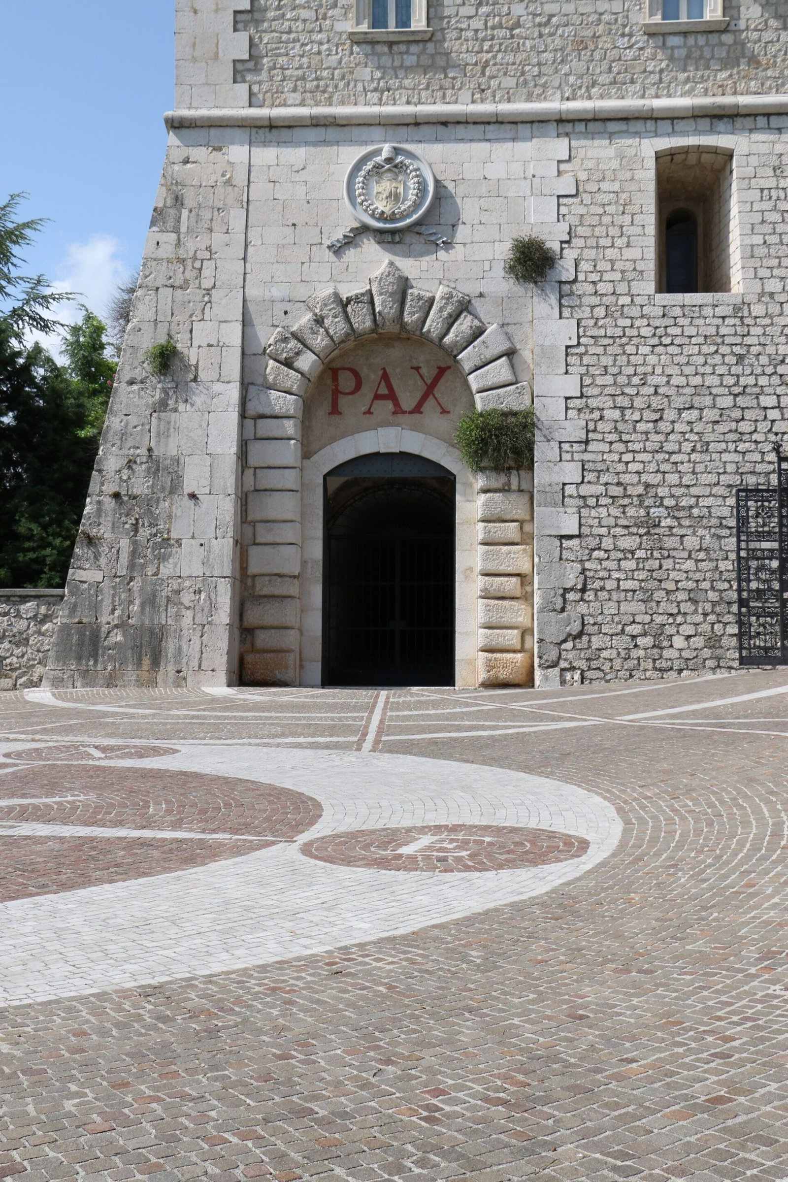 L abbazia di Montecassino vista dall esterno