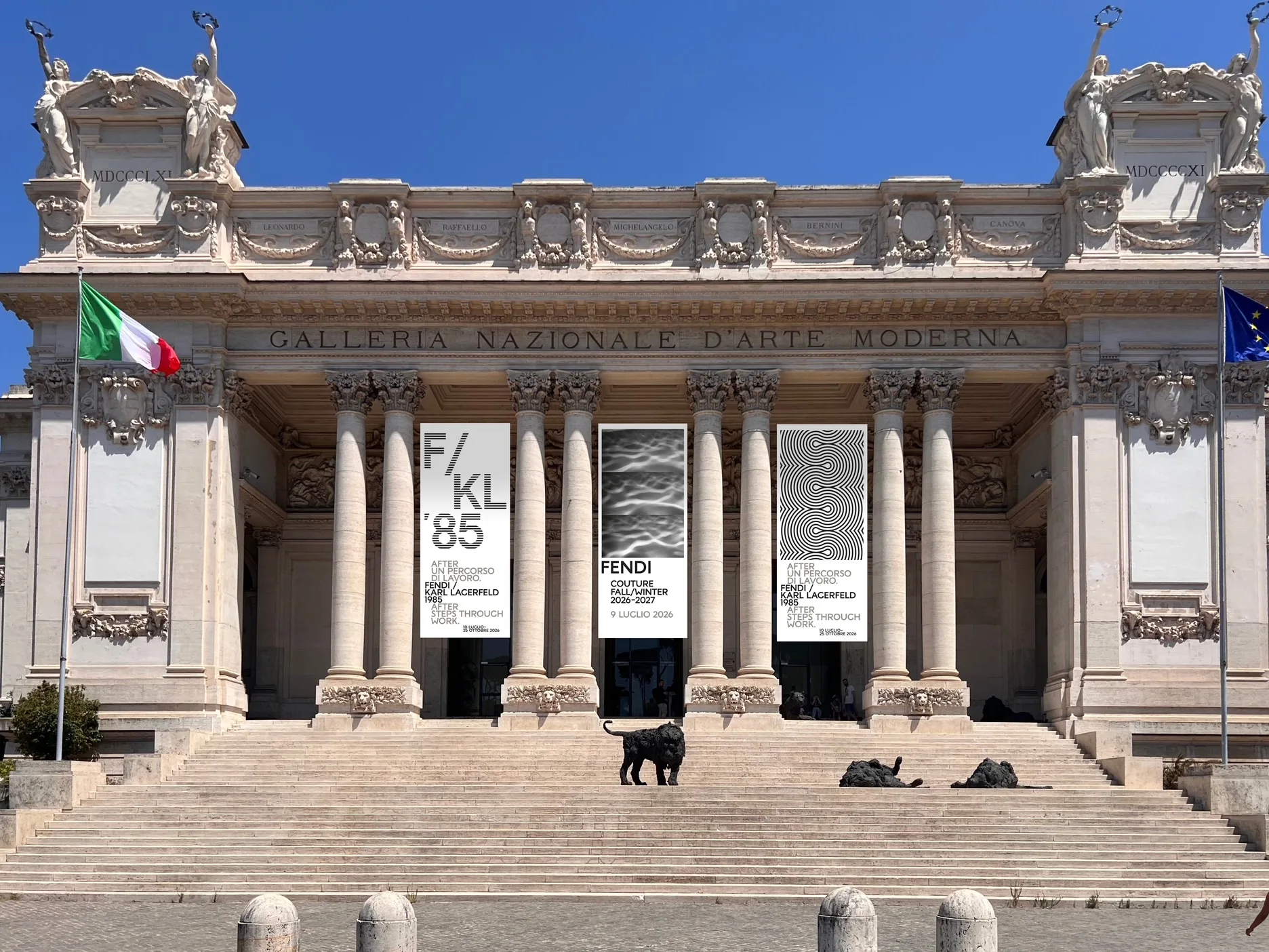L'immagine ufficiale della mostra After Un percorso di lavoro alla GNAMC