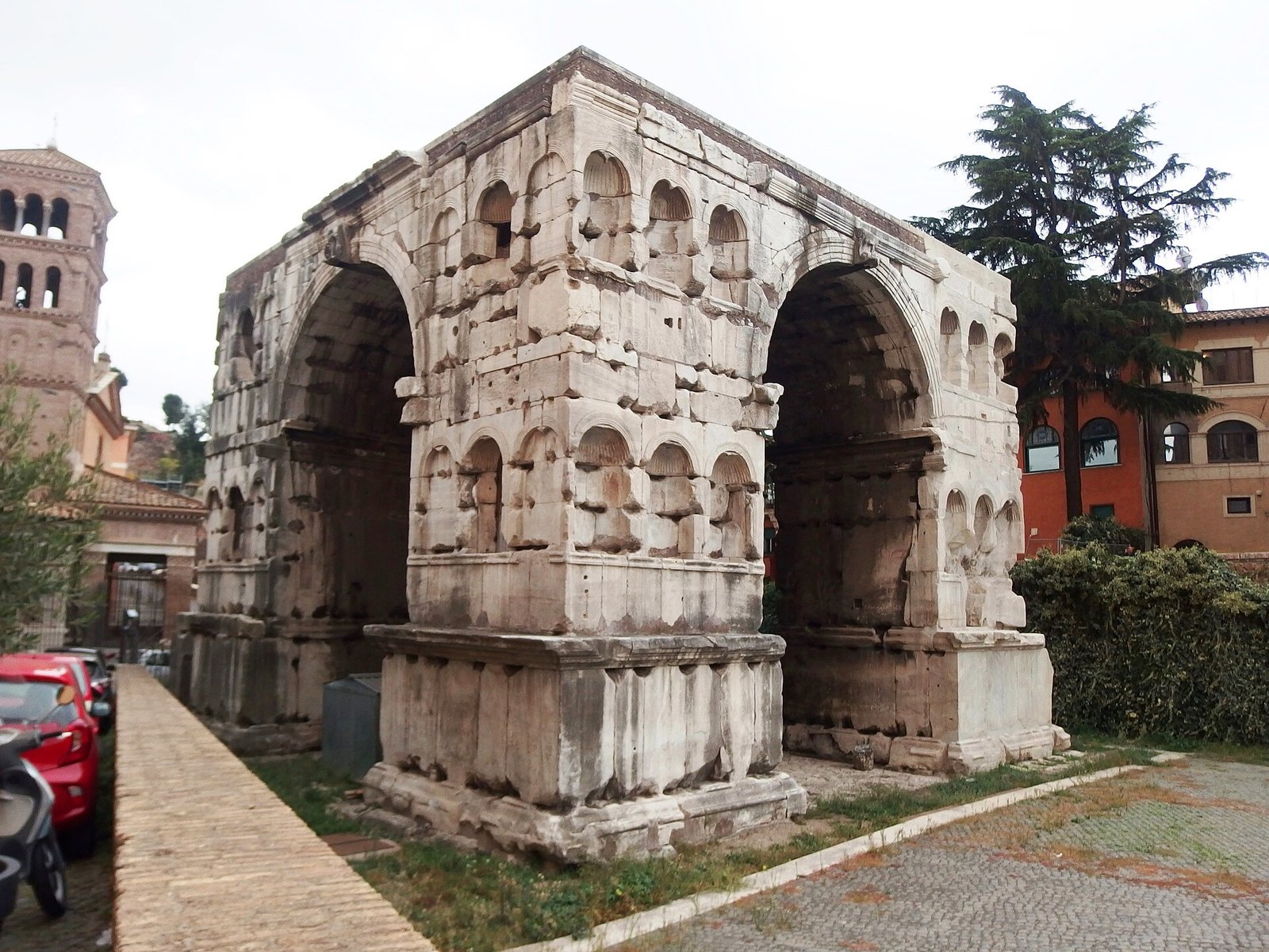L'Arco di Giano nel Foro Boario