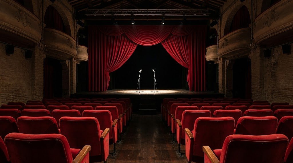 Illustrazione per Arteteca in Non tutte le suocere vengono per nuocere al Teatro Italia