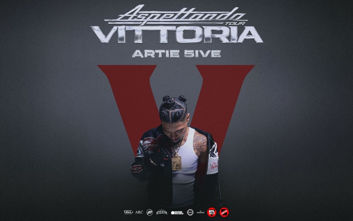 Artie 5ive, immagine ufficiale dell'Aspettando Vittoria Tour 2026