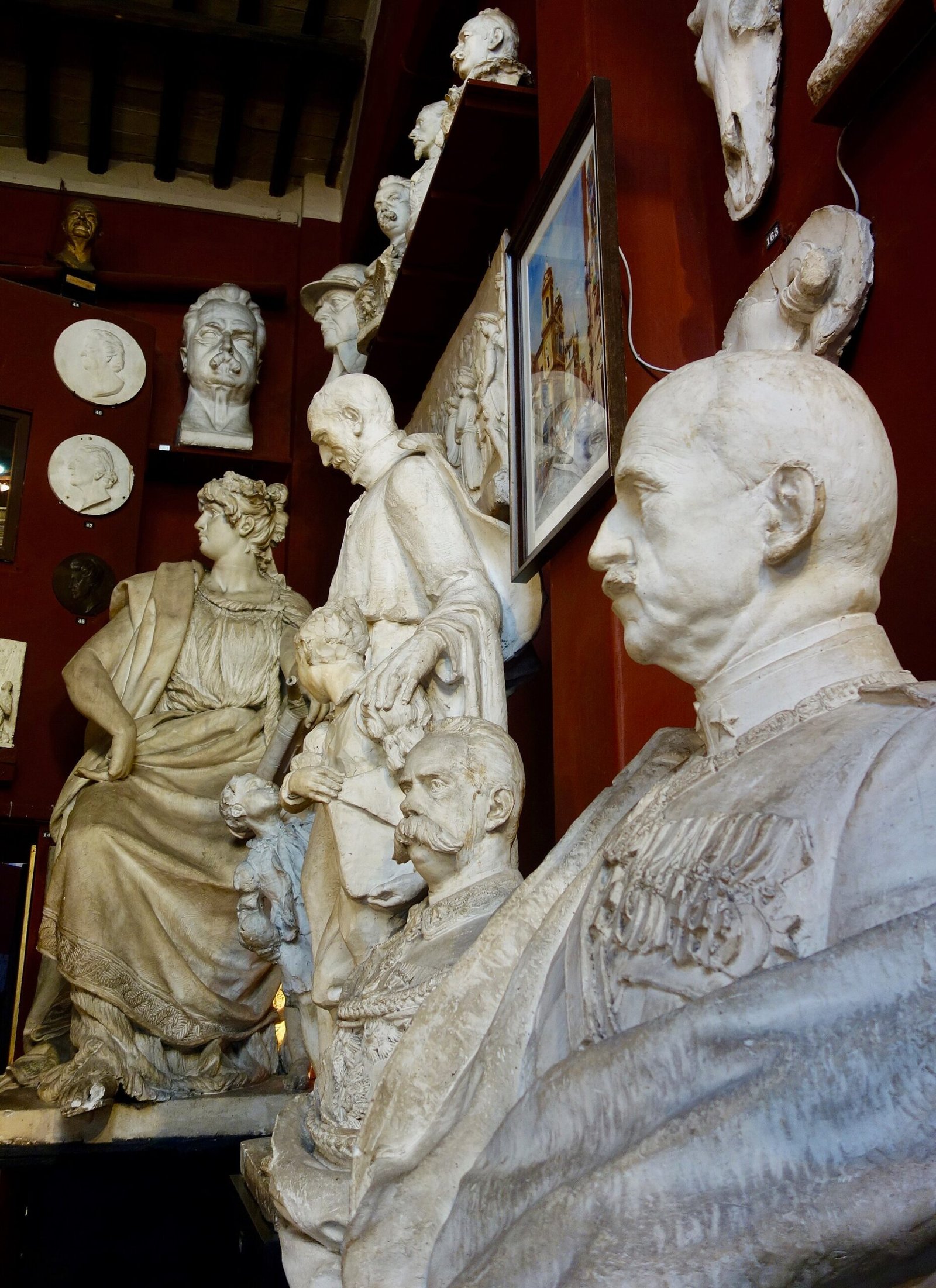 Atelier Canova Tadolini 3 The sculptures in the Canova-Tadolini atelier