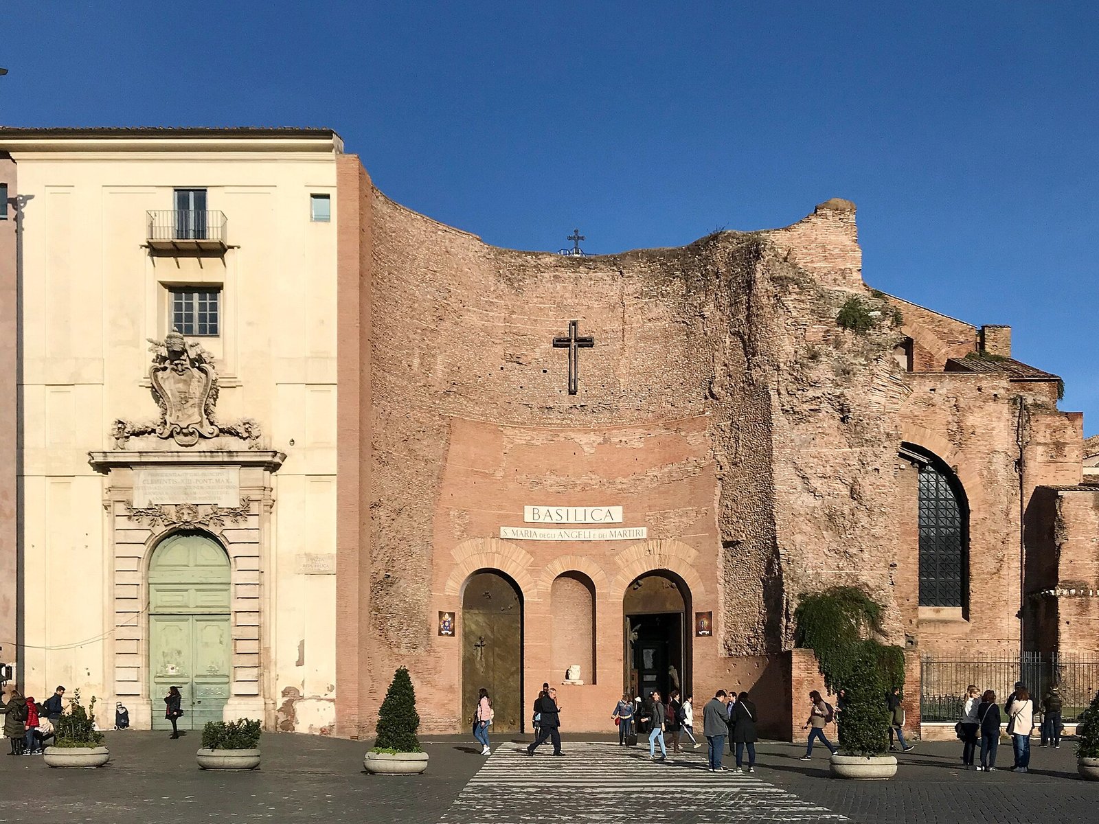 La basilica di Santa Maria degli Angeli e dei Martiri