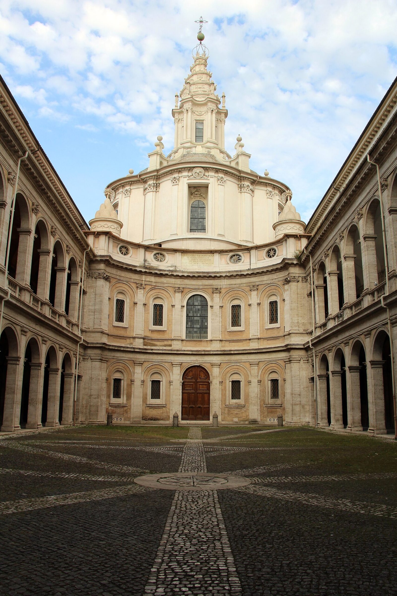 Borromini's Sant'Ivo alla Sapienza in Rome