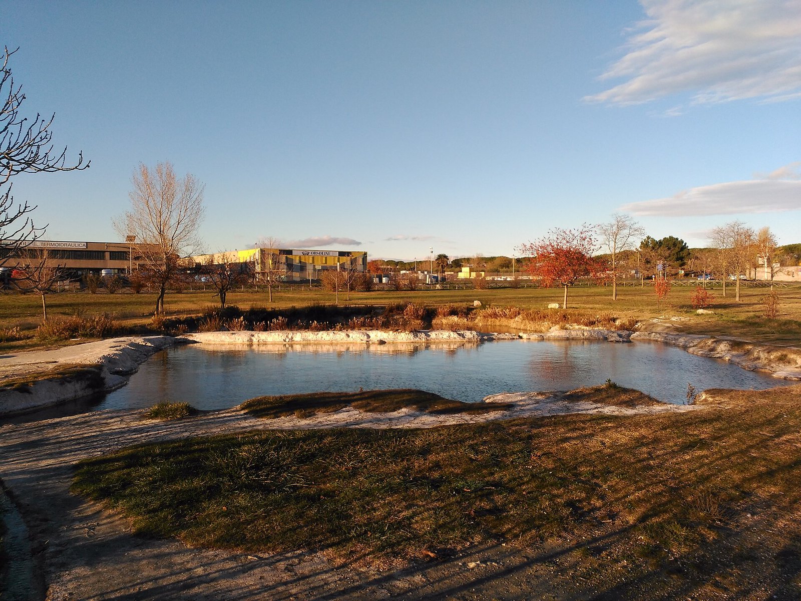 Vasche termali delle Piscine Carletti a Viterbo