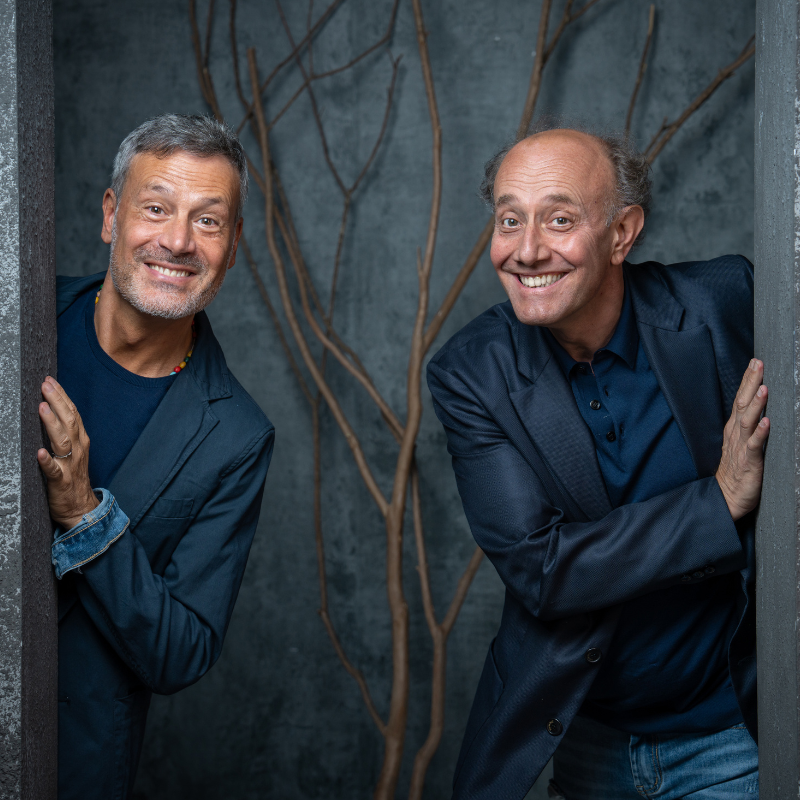 Ale e Franz nell'immagine ufficiale di Capitol'ho