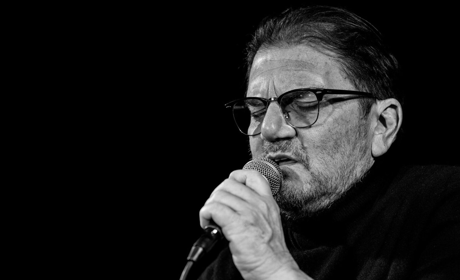 Carlo Molinari, foto ufficiale del concerto all'Auditorium Parco della Musica