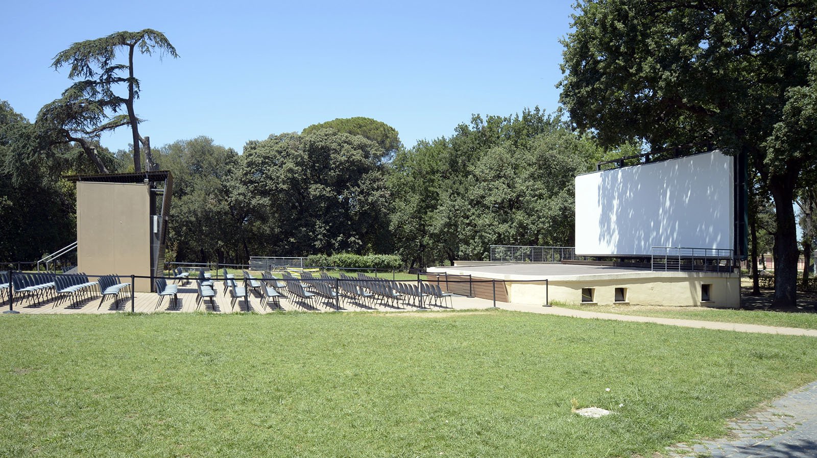 L'arena estiva della Casa del Cinema