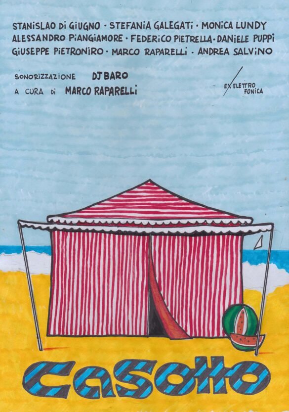 L'immagine ufficiale della collettiva Casotto all'Ex Elettrofonica