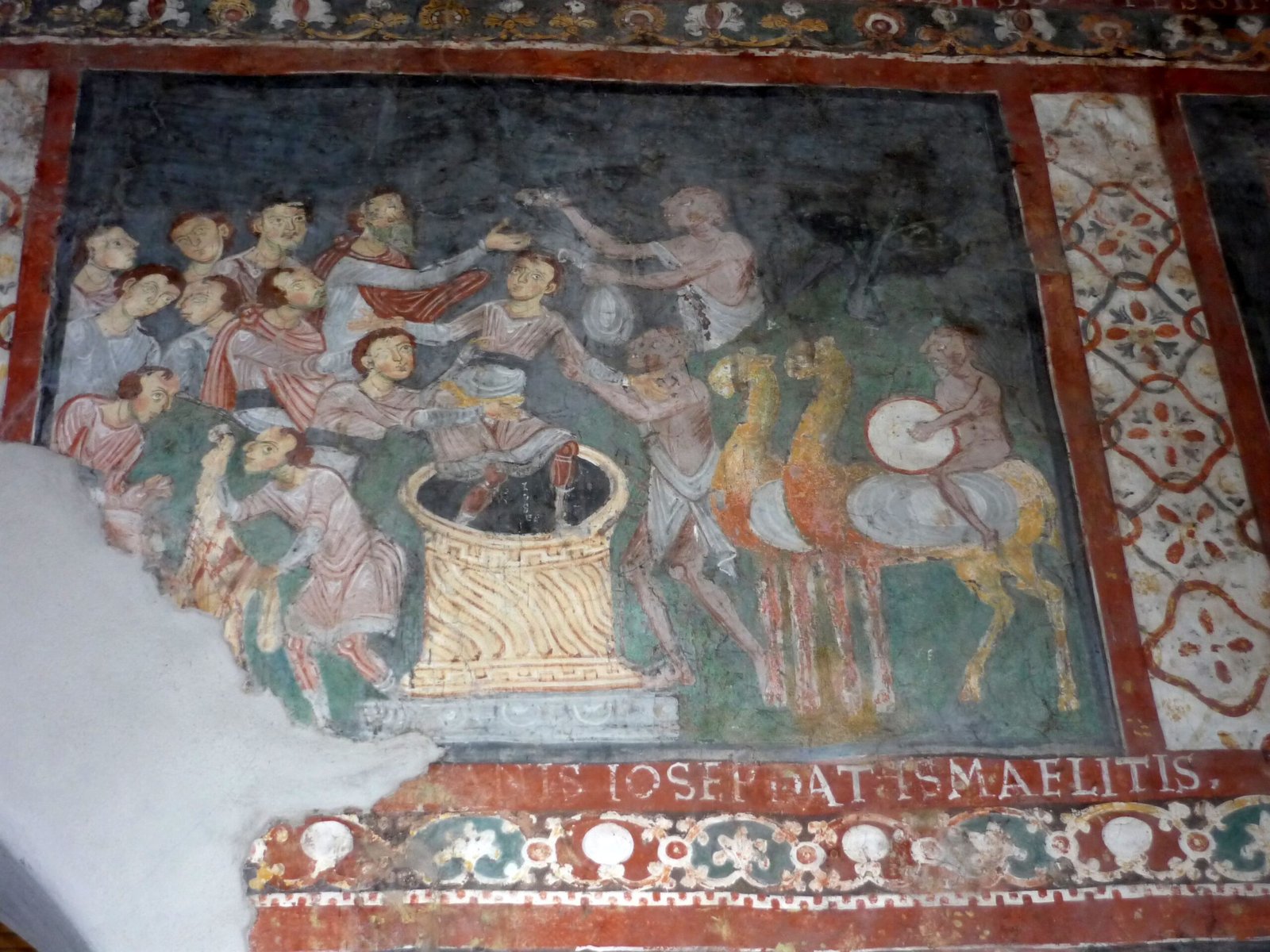 Affreschi medievali nella chiesa della Madonna di Ceri