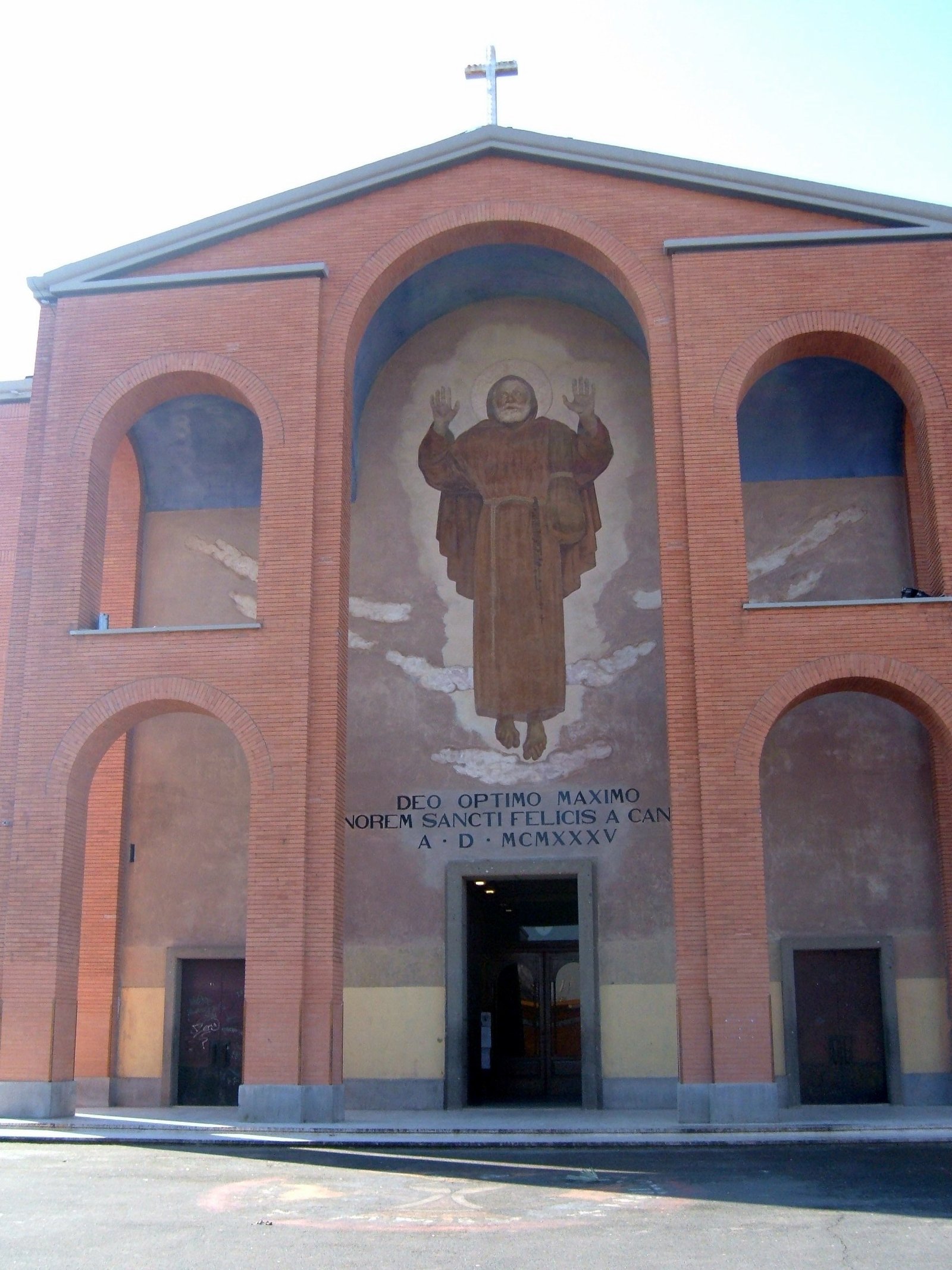 Church of San Felice da Cantalice 3 The church of San Felice da Cantalice in Centocelle