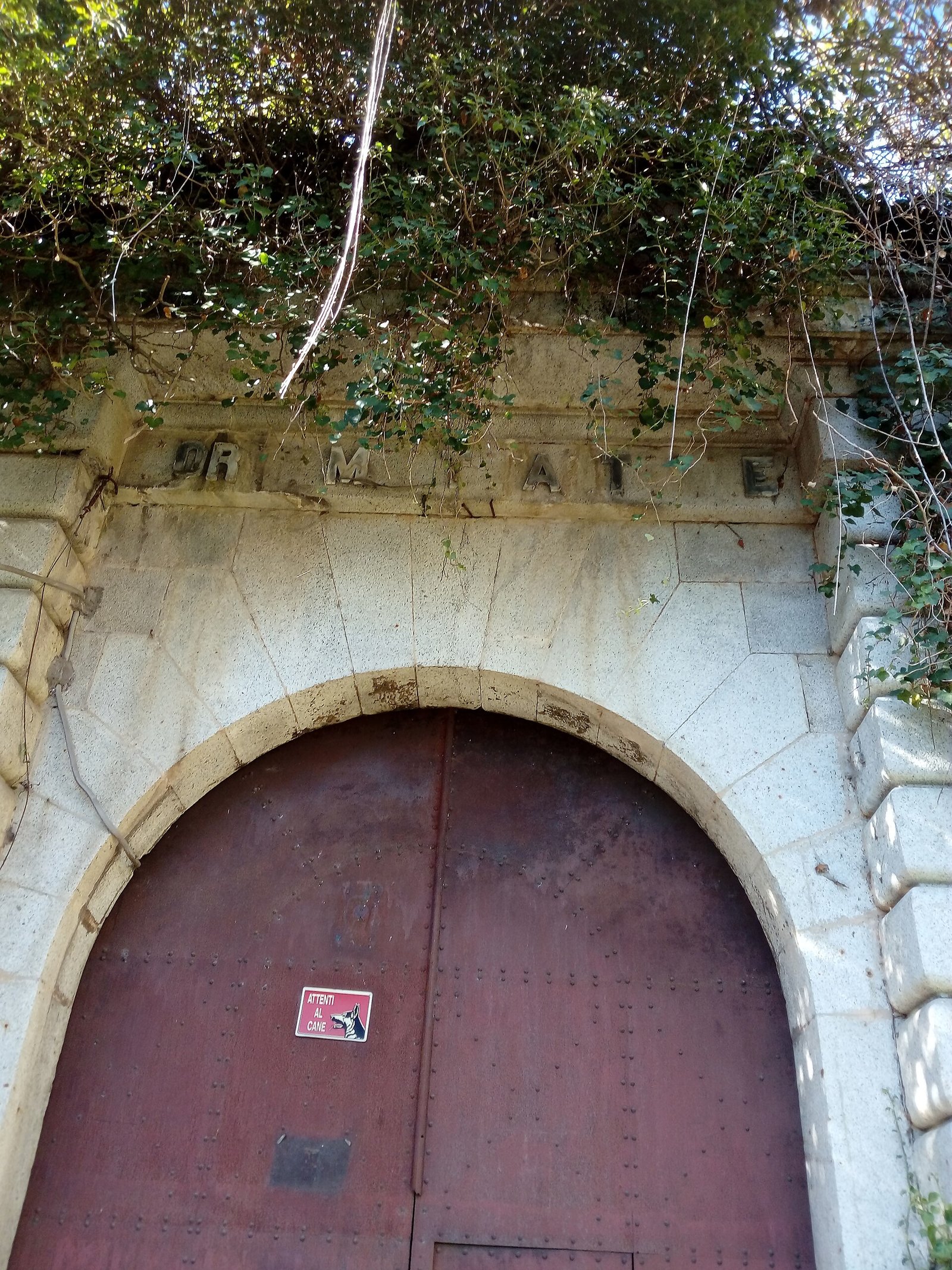 Forte Antenne Cinema 2026: The Secret Arena Inside Villa Ada 3 Entrance portal of Forte Antenne in Rome