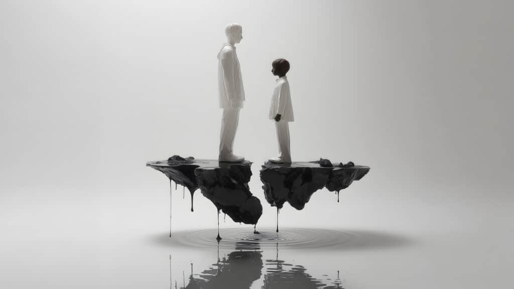Il key visual di Code: Unknown, prima assoluta di Nicola Sani al Teatro Nazionale