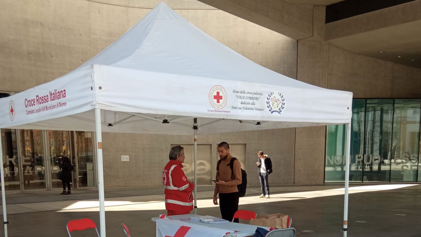 La Croce Rossa Italiana al MAXXI per la giornata di donazione del sangue