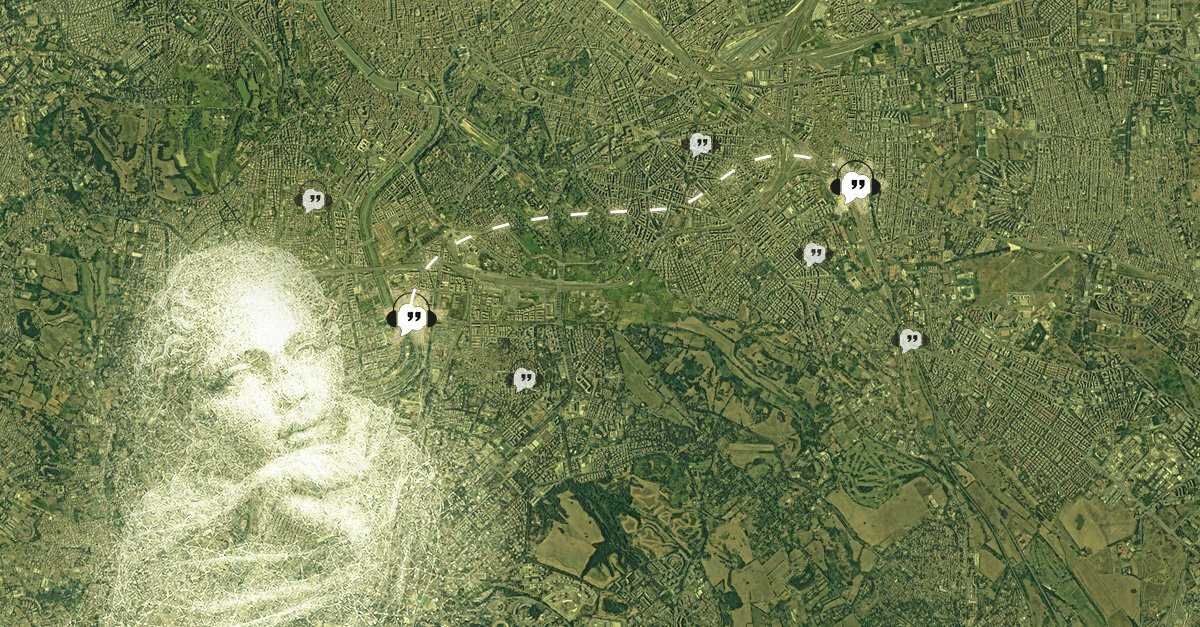 Il visual di Paesaggi Umani di Roma Plurale 2026