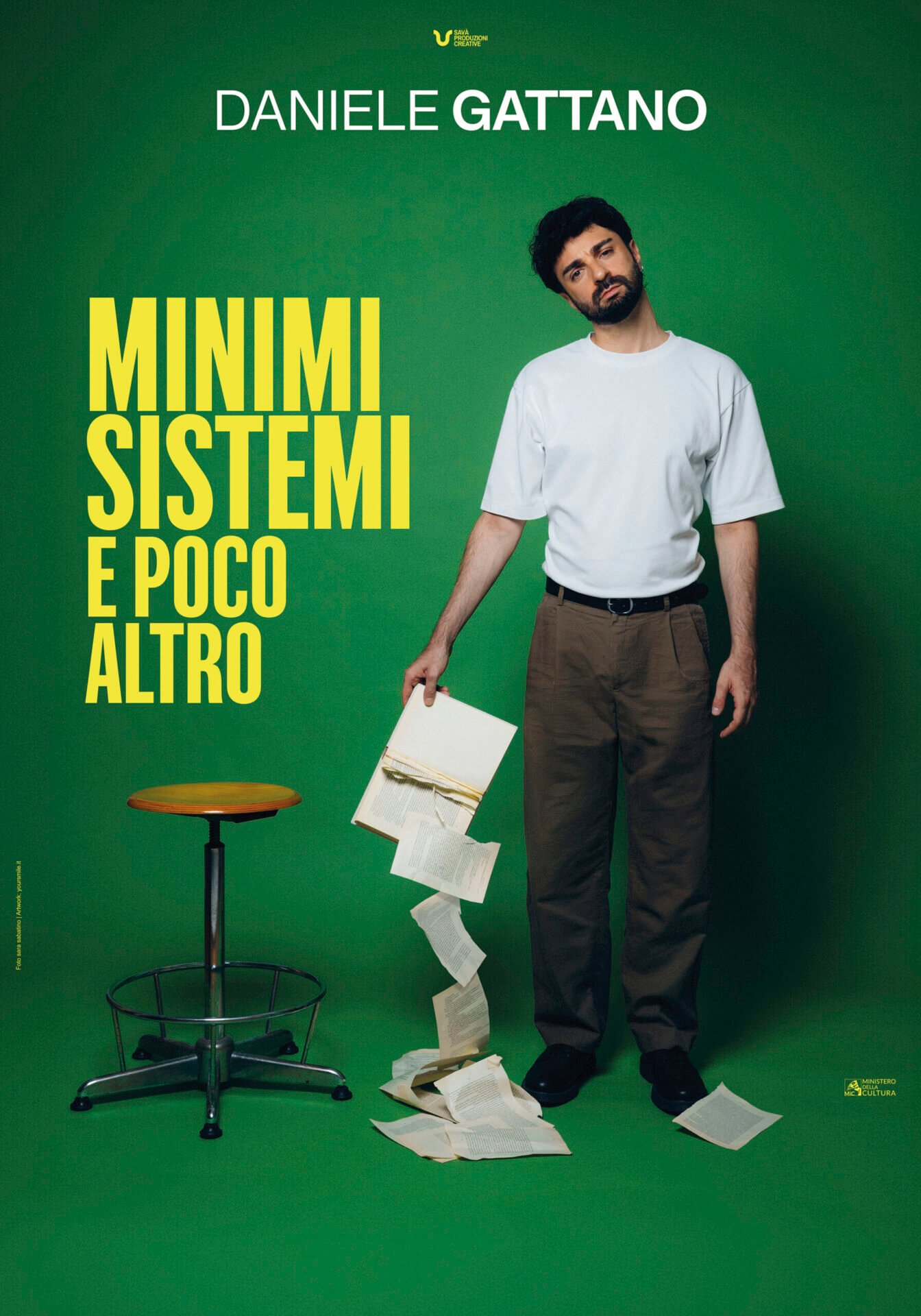 Il manifesto di Minimi sistemi e poco altro di Daniele Gattano