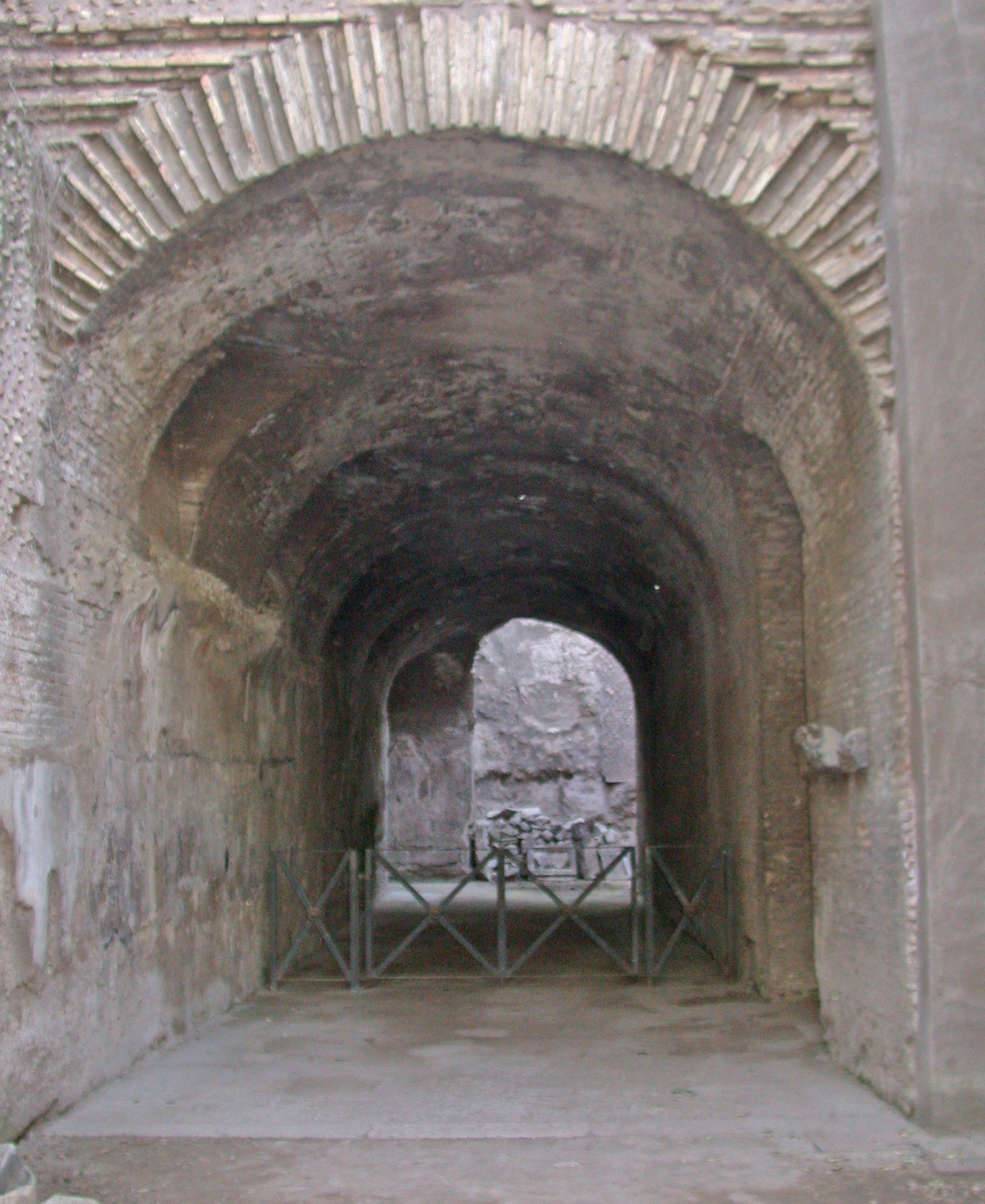 Neronian cryptoporticus on the Palatine in Rome
