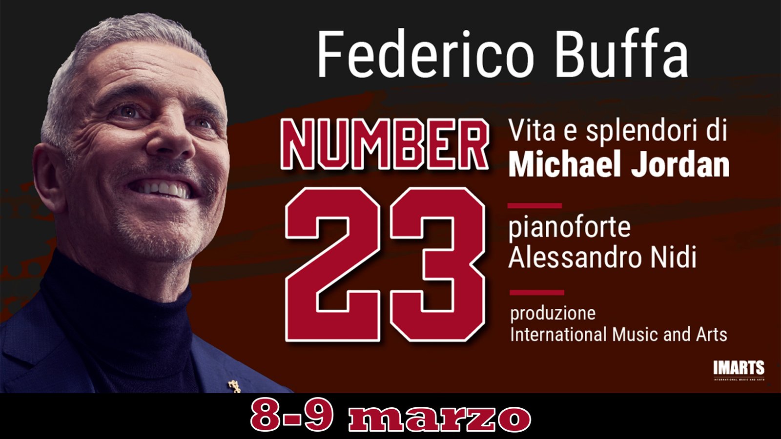 Federico Buffa, Number 23. Vita e splendori di Michael Jordan al Teatro Olimpico